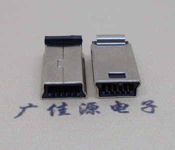 内江USB2.0迷你接口 MINI夹板10p充电测试公头