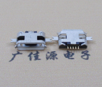 内江MICRO USB 5P接口 沉板1.2贴片 卷边母座