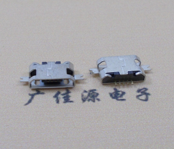 内江MICRO USB B型口 两脚SMT沉板0.7/1.0/1.6直边