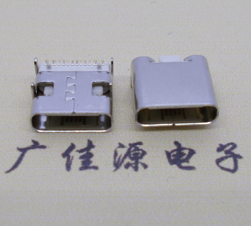 内江卧式板上型Type-C16P母座H=8.3连接器
