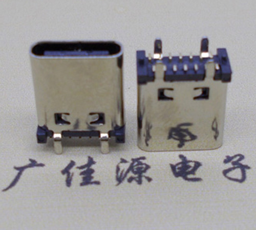 内江立式贴板type-c14p母座长10.0mm