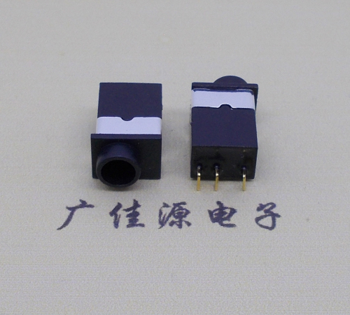 内江PJ-2030防水耳机插座 铜材质铜针2.5/3.5音频插口